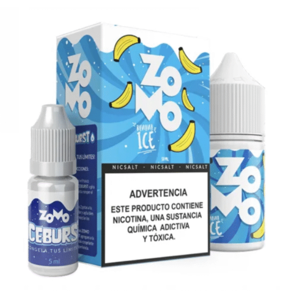 NIC SALT ZOMO BANANA ICE