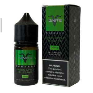 Nic Salt Ignite Green Apple Blizzard 35mg 30ml