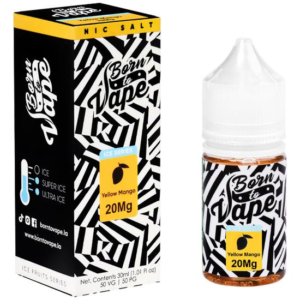 Nic Salt Born To Vape Yellow Mango 20mg